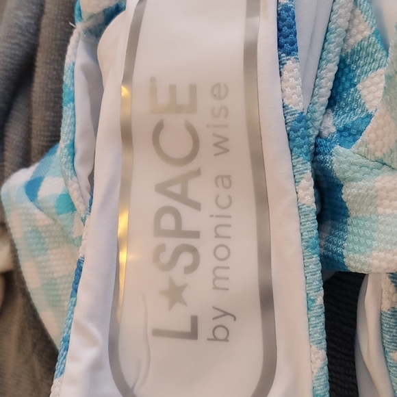 NEW L*Space Picnic Plaid Gianna One Piece Swimsuit - Picture 4 of 7